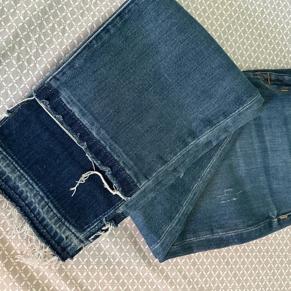 HUDSON NEW Women’s Zoeey High Rise Straight Crop Double Step Hem 5 pocket 29 NWT - Picture 4 of 10